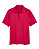 Devon & Jones CrownLux Performance Men's Range Flex Polo DG21 RED Pocket